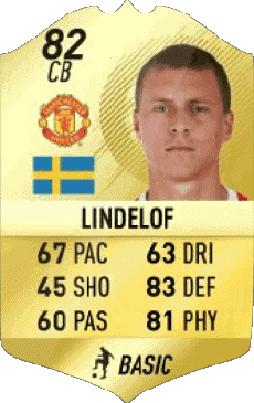 Multi Media Video Games F I F A - Card Players Sweden Victor Lindelöf 