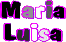 First Names FEMININE - Italy M Composed Maria Luisa 