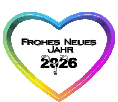 Messages Allemand Frohes Neues Jahr 2026 01 