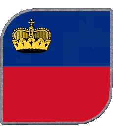 Banderas Europa Liechtenstein Plaza 