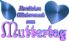 Nachrichten Deutsche Herzlichen Glückwunsch zum Muttertag 03 