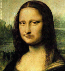 Humour - Fun PERSONNAGES Divers Mona Lisa 