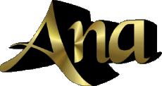 Prénoms FEMININ - Espagne A Ana 
