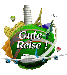 Messages Allemand Gute Reise 04 