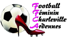 Sports FootBall Club France Logo Grand Est 08 - Ardennes Média Terre Charleville-Mézières -Foot Féminin 