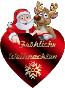Messages Allemand Fröhliche  Weihnachten Serie 06 