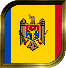 Bandiere Europa Moldova Quadrato 