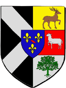 Wappen-Fahnen Frankreich Abteilungen - Städte 78 RAMBOUILLET Wappen