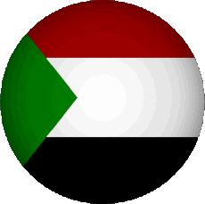 Bandiere Africa Sudan Tondo 
