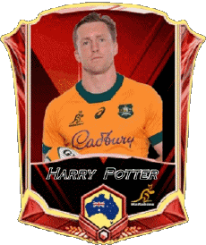 Deportes Rugby - Jugadores Australia Equipo 2025 Harry Potter 