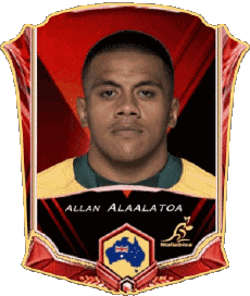 Sports Rugby - Players Australia Team 2022 Allan Alaalatoa 