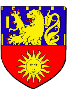 Blasón-Banderas Francia Departamentos - Ciudades 70 LUXEUIL LES BAINS Blasón