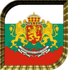 Bandiere Europa Bulgaria Quadrato 