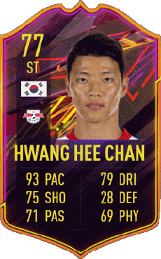 Multimedia Videospiele F I F A - Karten Spieler Südkorea Hee Chan Hwang 