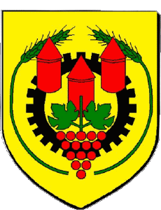 Fahnen Frankreich Abteilungen - Städte 37 ESVRES 