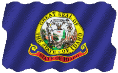 Bandiere America U.S.A - Stati Idaho Sventola 