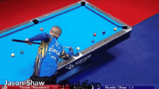 Jason Shaw-Humor -  Fun Sports Pool Table Best Off Shot 02 