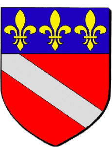 Bandiere Francia Dipartimenti - Città 80 ROYE 