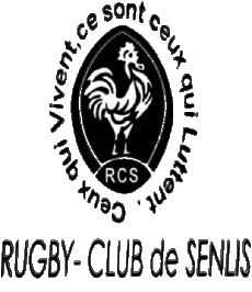 Sports Rugby Club France Logo Dept 60 RC Senlis 