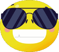 Messagi Emoticon Occhiali da sole 