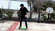 Humour - Fun Sports Skateboard Free Style Gamelle Fail 02 