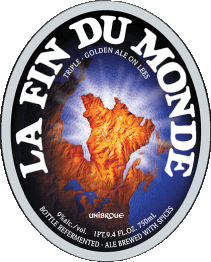 La fin du monde-Bevande Birre Canada Unibroue 