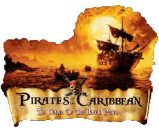 Multimedia Películas Internacional Piratas del Caribe La Maldicion del perla Negra Logotipo Inglés 