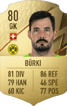 Multi Média Jeux Vidéo F I F A - Joueurs Cartes Suisse Roman Bürki 