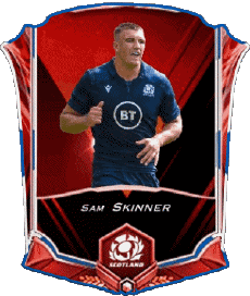 Sport Rugby - Spieler Schottland Sam Skinner 