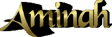 Prénoms FEMININ - Maghreb Musulman A Aminah 