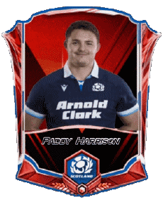 Sports Rugby - Players Scotland Team 2025 Paddy Harrison 