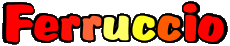 Vorname MANN - Italien F Ferruccio 