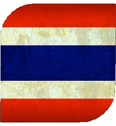 Banderas Asia Tailandia Plaza 