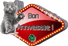 Nachrichten Französisch Bon Anniversaire Animaux 004 
