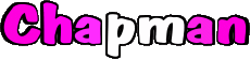 Nombre MASCULINO - UK - USA - IRL - AUS - NZ C Chapman 