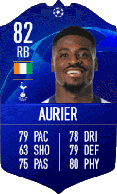 Multimedia Vídeo Juegos F I F A - Jugadores  cartas Costa de Marfil Serge Aurier 