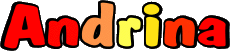 Prénoms FEMININ - France A Andrina 
