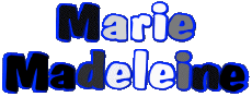 Nombre FEMENINO - Francia M Compuesto Marie Madeleine 