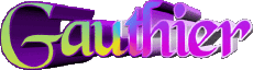 Vorname MANN - Frankreich G Gauthier 