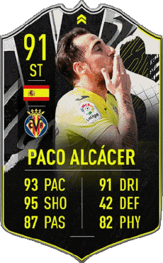Multimedia Videogiochi F I F A - Giocatori carte Spagna Paco Alcacer 