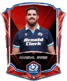 Deportes Rugby - Jugadores Escocia Equipo 2025 Marshal Sykes 