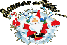 Messages Français Bonnes Fêtes (Noël) Série 01 