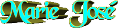 Vorname WEIBLICH - Frankreich M Zusammengesetzter Marie José 