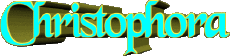 Vorname WEIBLICH - Deutschland C Christophora 