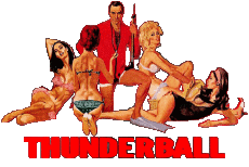 Multimedia V International James Bond 007 Feuerball Englisches Logo 