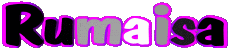 Prénoms FEMININ - Maghreb Musulman R Rumaisa 
