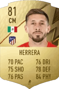 Multimedia Vídeo Juegos F I F A - Jugadores  cartas México Héctor Herrera 