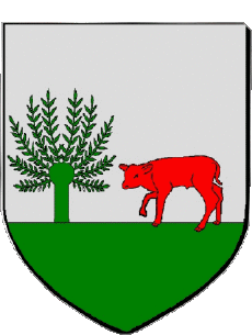 Wappen-Fahnen Frankreich Abteilungen - Städte 30 VAUVERT Wappen