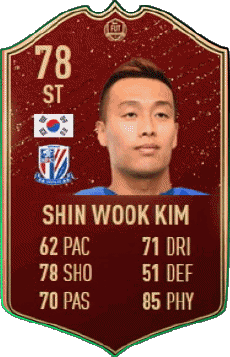 Multimedia Videospiele F I F A - Karten Spieler Südkorea Kim Shin Wook 