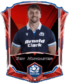 Sport Rugby - Spieler Schottland Team 2025 Ben Muncaster 
